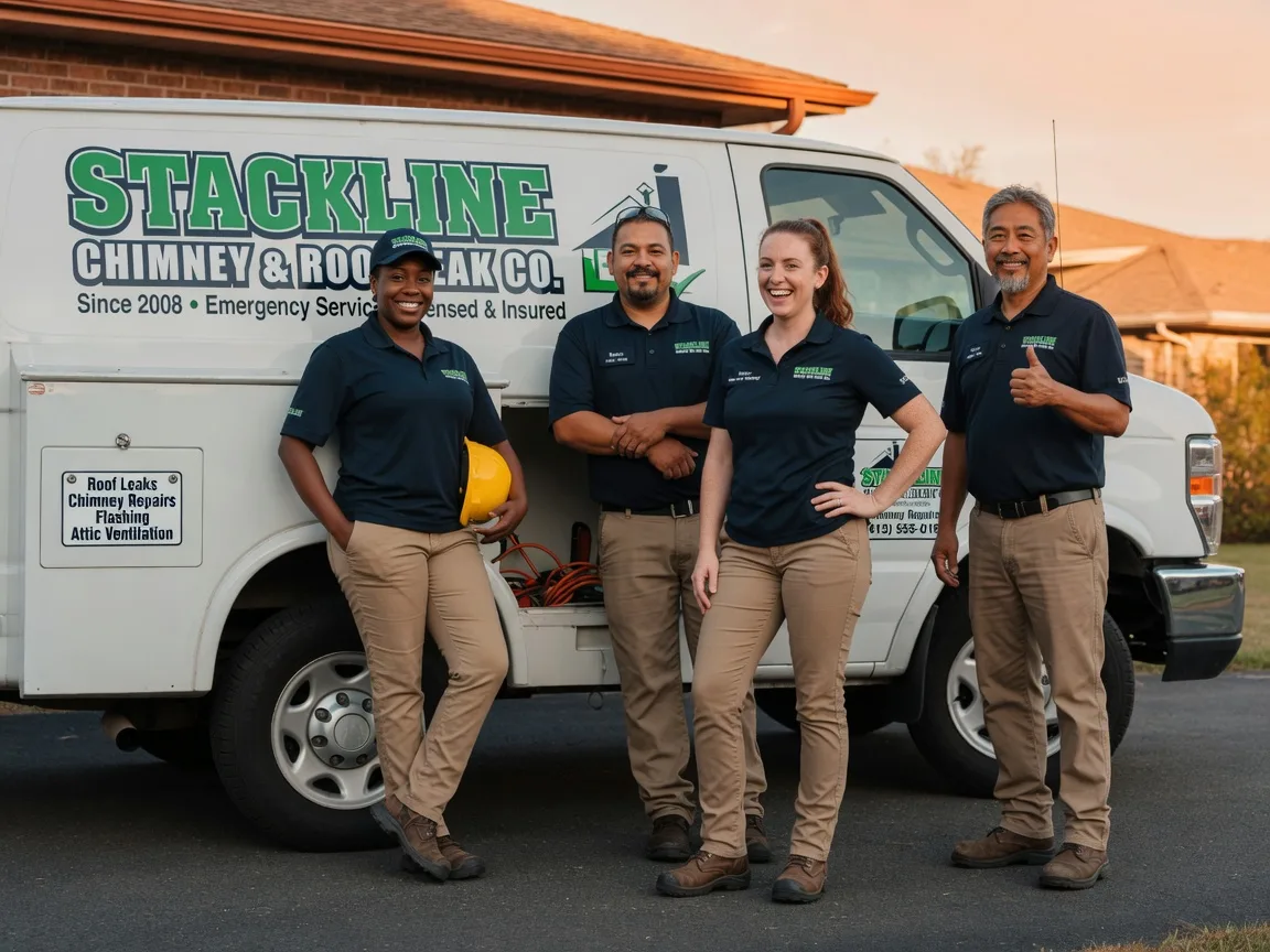 Chimney flashing repair company in Haviland, OH